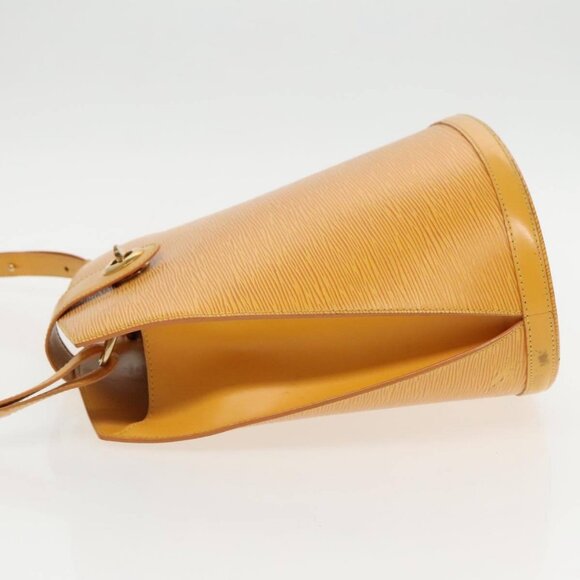 LOUIS VUITTON Epi Cluny Shoulder Bag Yellow LV Auth - Picture 4 of 16
